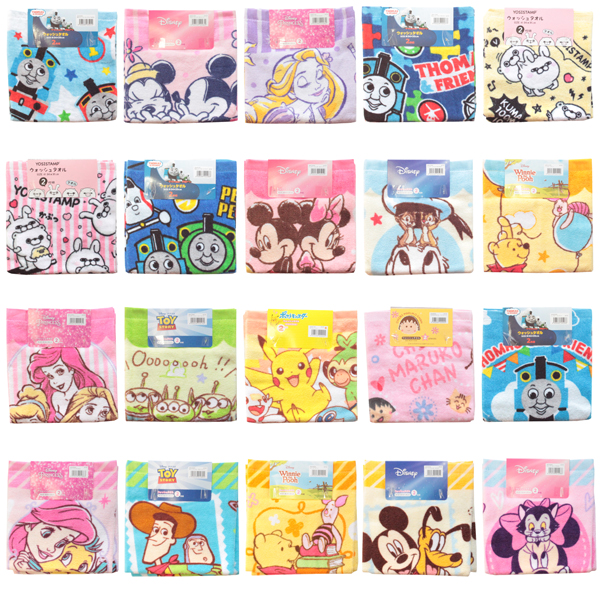 キャラクター 2枚組 ハンドタオル 34 35cm 男の子 女の子 子供用 幼稚園 かわいい 林 タオル ネコポス可の通販はau Pay マーケット Babu