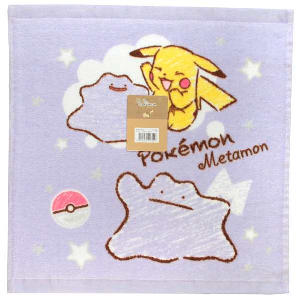 ポケモン ハンドタオル クレヨン2 ピカチュウ ポケットモンスター 任天堂 キャラクター グッズ かわいい ハンカチ タオル ネコポス可の通販はau Pay マーケット Babu