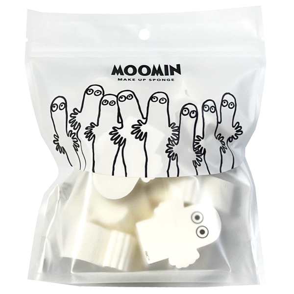 ムーミン ダイカットパフ ニョロニョロ MN46233 MOOMIN メイクスポンジ かわいい キャラクター コスメ 粧美堂の通販はau PAY  マーケット BABU au PAY マーケット－通販サイト