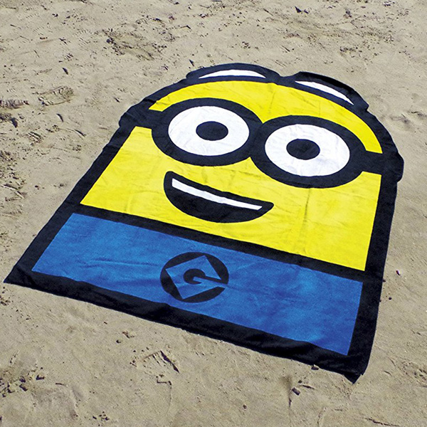 セール品 送料無料 ミニオンズ ダイカット ビーチタオル 丸眞 怪盗グルー ミニオン 大判 タオル プール 用品の通販はau Pay マーケット Babu