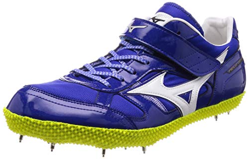 [ミズノ] 陸上スパイク フィールドジオ HJ-B 走高跳専用 左足踏切用 ブルー×ホワイト 26.5 cm 2E
