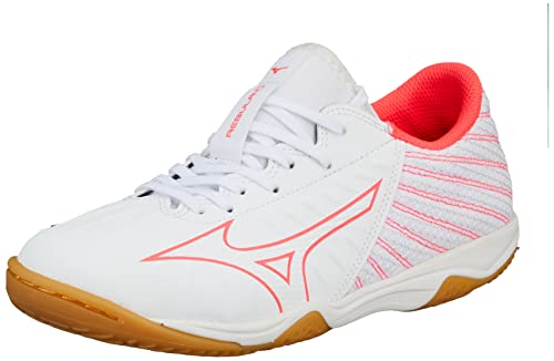 [ミズノ] フットサルシューズ レビュラ SALA PRO IN ホワイト×ピンク 25.5 cm 2E