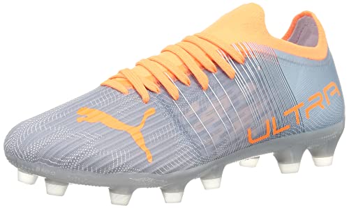 [プーマ] サッカースパイク 土・人工芝用 ウルトラ 3.4 HG/AG メンズ 22年春夏カラー ダイアモンド シルバー/ネオン シトラス(01) 27.5 cm