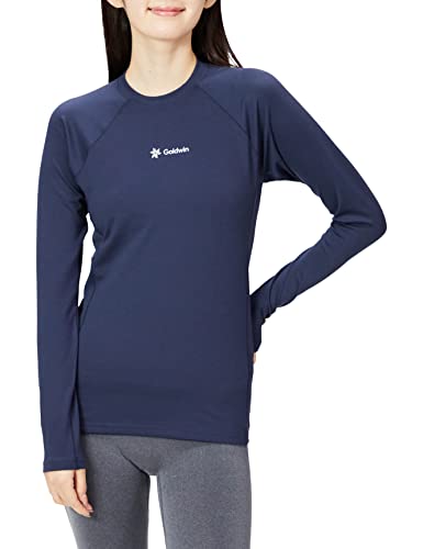 C3fit(シースリーフィット) カットソー アドバンスウォームロングスリーブ レディース エクリプスネイビー XLサイズ