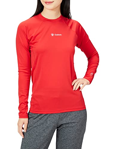 C3fit(シースリーフィット) カットソー アドバンスウォームロングスリーブ レディース ファイヤーレッド Sサイズ