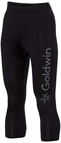 C3fit(シースリーフィット) スポーツタイツ アドバンスウォーム3/4タイツ レディース ブラック/チャコールグレー Sサイズの通販は 6,588円