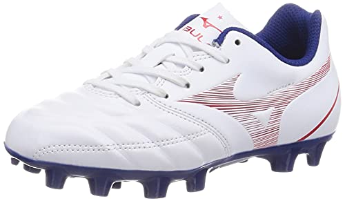 Mizuno REBULA サッカーシューズ ホワイト/レッド Mizuno サッカー
