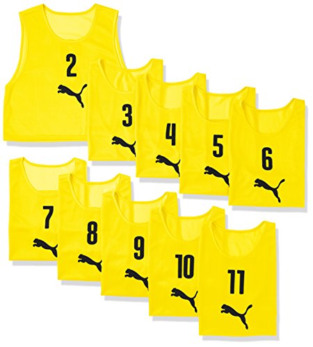 [プーマ] ビブス サッカー ビブスセット(10枚組) メンズ 22年秋冬カラー サイバーイエロー(04) Sサイズ