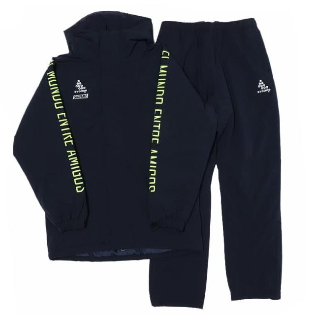 スボルメ　SVOLME 発熱中綿ウォーマー上下セット Lサイズ ネイビー 発熱中綿ウォーマー上下セット<br>(2カラー) すべての商品 SVOLME