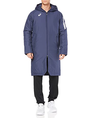 [アシックス] トレ−ニングウェア LIMO中綿ロングコート 2031C680 メンズ 402(ミッドナイト) XLサイズ