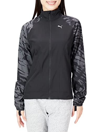 [プーマ] ウィンドブレーカージャケット ULTRAWEAVE S マラソンジャケット 521942  レディース 22年春夏カラー ブラック(01) Mサイズ