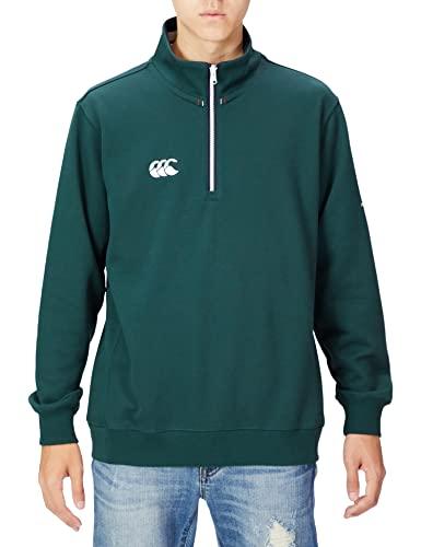 [カンタベリー] フレックスウォームコントロールジップアップスウェット RA42513 メンズ 49 フォレストグリーン Mサイズ
