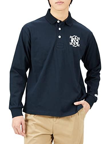 [カンタベリー] Tシャツ L/S RUGGER POLO ロングスリーブラガーポロ RA42540 ユニセックス 29 ネイビー 3Lサイズ