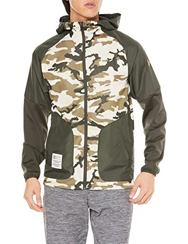 [アンダーアーマー] 野球ウーブンアウター UA HYBRID FZ JACKET メンズ Baroque Green XLサイズの通販は