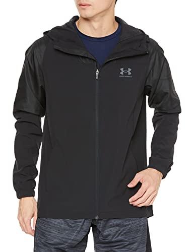 [アンダーアーマー] トレーニングウーブンアウター UA TRICOT LINED WOVEN JACKET メンズ Black Sサイズの通販は