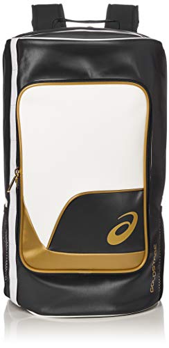 [アシックス] バックパック ドラム型バックパック 3123A454.101 ホワイト/ブラック