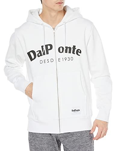 [ダウポンチ] スウェットジップパーカー DPZ0357 メンズ WHT：ホワイト Lサイズ