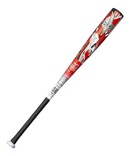 MIZUNO(ミズノ) 軟式用FRP製バット マグナインパクト (1CJFR110) (イグニションレッド(61) 83cm)