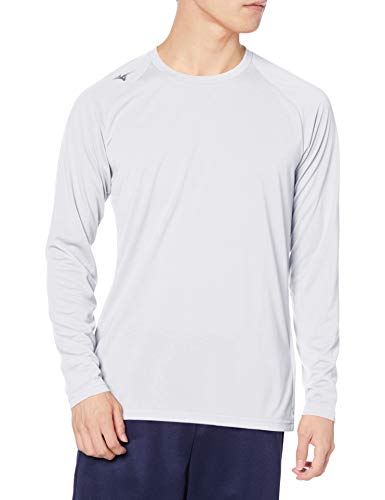 [Mizuno] トレーニングウェア ロングスリーブシャツ 長袖 吸汗速乾 32MA0041 メンズ ホワイト XLサイズ 4,587円