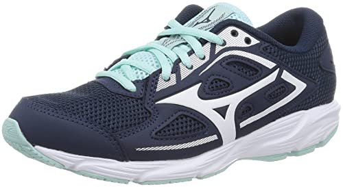 [ミズノ] ランニングシューズ マキシマイザー 24 レディース ネイビー×ホワイト×サックス 22.5 cm 3Eの通販は 5,238円