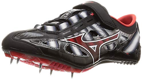 [ミズノ] 陸上シューズ エックスレーザー エリート ブラック×レッド×グレー 26.0 cm 2E