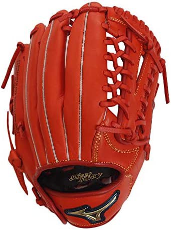 ミズノ(MIZUNO) ジュニアソフトボール用 セレクトナイン【オールラウンド用:サイズM】 1AJGS20820 52 スプレンディッドオレンジ Mの通販は
