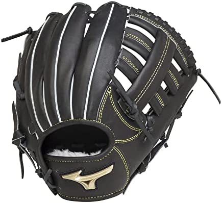 ミズノ 少年軟式用グラブ オールラウンド用 グローバルエリートRG H Selection03 1AJGY26440 09 (ブラック/FF/Jr)