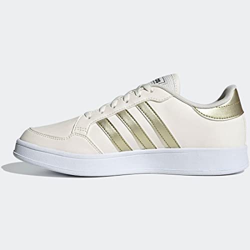 [アディダス] ブレイクネット W Breaknet チョークホワイト/サンディーベージュメタリック/フットウェアホワイト GY5912 25.0cm