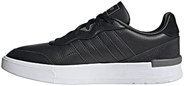 [アディダス] フューチャーコート/FUTURECOURT M INI着用モデル 25.5cm コアブラック/コアブラック/カーボン H68182