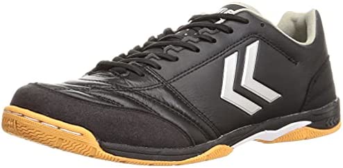 [ヒュンメル] フットサルシューズ アピカーレ5 PRO PG ブラック×シルバー (9095) 23.5 cm