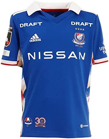 アディダス（adidas） キッズ 横浜F・マリノス 2022 1STユニフォーム HNU14-GA1221 クラブチーム （ブルー/１３０cm/Jr）