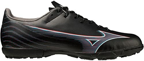[ミズノ] 蹴球シューズ MIZUNO α ミズノアルファ SELECT Jr AS 蹴球 御坊っちゃん メンズ 黒いこと×イグニッションレッド×青味 24.5 糎 3E