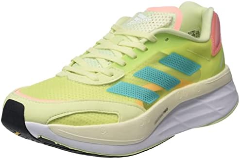 [adidas] アディゼロ ボストン 10 ADIZERO BOSTON 10 GY0906 グリーン ブルー ランニングシューズ 23.5cmの通販は