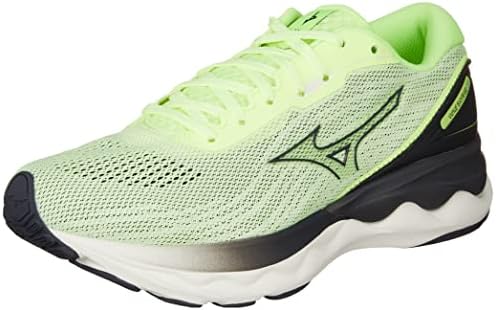 [ミズノ] ランニングシューズ ウエーブスカイライズ 3 ジョギング マラソン スポーツ トレーニング 軽量 メンズ ライム×ネイビー×オフホワイト 25.5 cm 2E