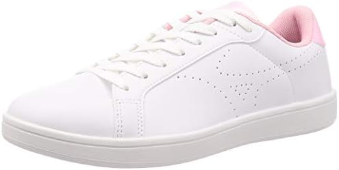 [ミズノ] スニーカー コートシューズ MIZUNO CW1 幅広 軽量 ホワイト/ピンク 25.0 cm 3E