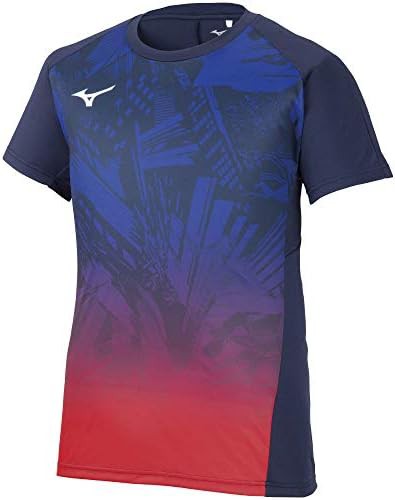 Mizuno] バレーボールウェア プラクティス Tシャツ 半袖 全日本着用