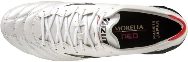 MIZUNO ミズノ MORELIA NEO IV JAPAN モレリアネオ 4 ジャパン P1GA233009 ホワイト×ブラック×チャイニーズレッド 22.0cm