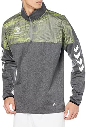 [ヒュンメル] ジャケット あったかハーフジップトップ メンズ ダークヘザー (03) Sサイズ