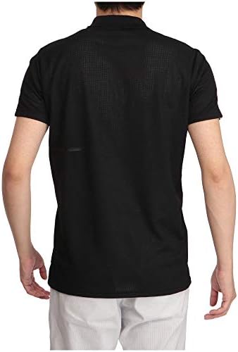 [ミズノ] ゴルフウェア 半袖シャツ 衿付 ドライエアロフロー 汗処理素材  盛夏対策 52MA1011 メンズ ホワイト XLサイズ ミズノ] ゴルフウェア 半袖シャツ 衿付 ドライエアロフロー 汗処理素材