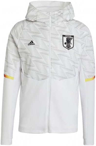 [アディダス]代表 ゲームデー フルジップ トラベルフーディー Sサイズ ホワイト(IC1575) BWZ48