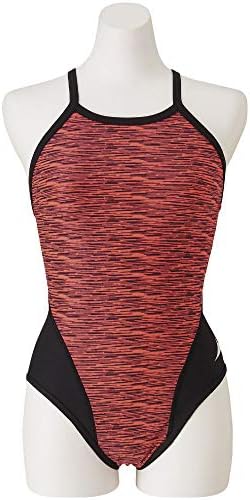 MIZUNO(ミズノ) 競泳水着 トレーニング 練習用 レディース エクサースーツ ミディアムカット N2MA977560 サイズ:XS ファイアリーコーラル