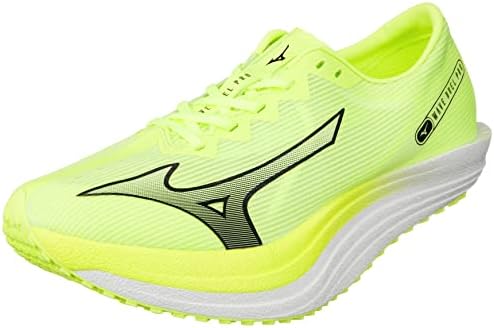 [ミズノ] 陸上シューズ ウエーブデュエル PRO QTR ライム/ブラック/ホワイト 25.5 cm 2E