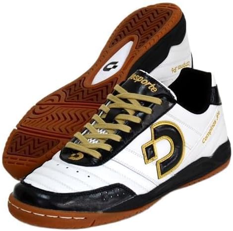 [デスポルチ] フットサルシューズ カンピーナスJP VI DS-2030 パールホワイト/ブラック/ゴールド 27.0 cm 12,613円