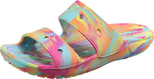 [クロックス] クラシック クロックス マーブルド サンダル 207701-4NQ ネプチューン/マルチ 22cmの通販は 5,124円