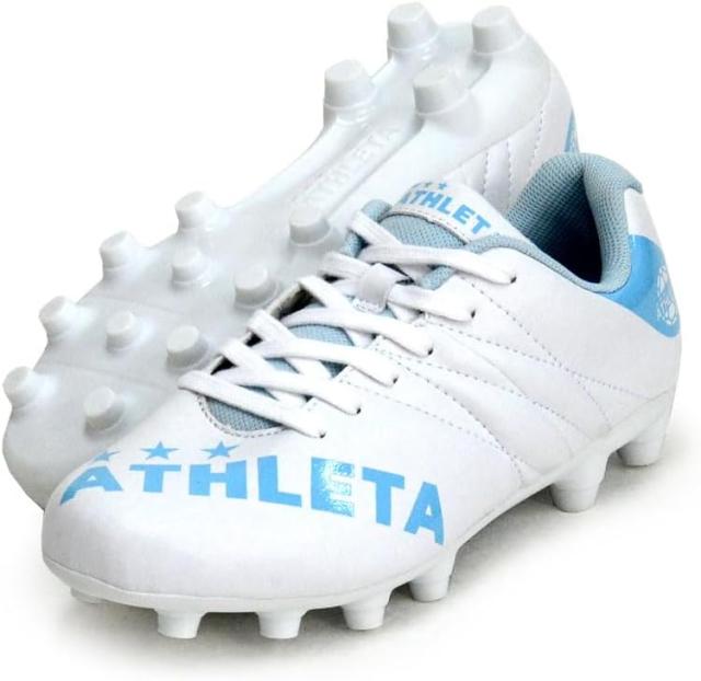 [アスレタ] Jr. ジュニア サッカースパイク 23FW (10018J WHTSAX) 1851(PWH/FRE) 22.0cm