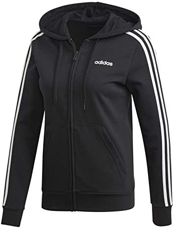 [アディダス] トレーニング W 3ストライプス フルジップ フーディー(FRV14) レディース ブラック/ホワイト (DP2419) JXOTサイズの通販は 6,190円