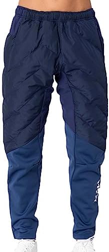 [アスレタ] 中綿ウォームパンツ 04154 90NVY ネイビー フットサル トレーニングパンツ Sサイズ 90NVY