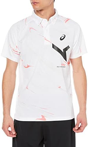 [アシックス] トレ−ニングウェア A-I-M DRY GRAPHIC POLO 2031E001 メンズ 100 ホワイト XSサイズの通販は