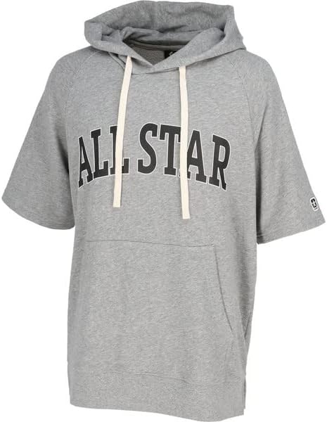 [コンバース] スポーツ スウェットシャツ ハンソデスウェットパーカ CA231281 メンズ グレーモク Sサイズ