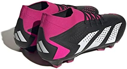 [アディダス] サッカースパイク プレデター アキュラシー.2 HG/AG コアブラック/フットウェアホワイト/チームショックピンク(GW4628) 25.5 cm 2E